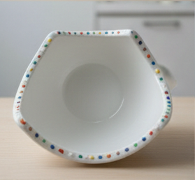 Elegant Handcrafted Ceramic Pedestal Bowl - Image 3